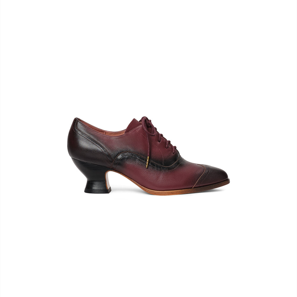 Londoner Edwardian Oxfords (Cherry)