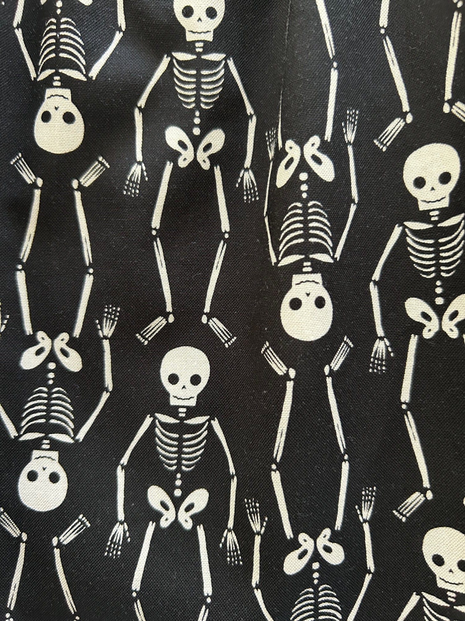 Skeleton Collared Dress - 1X only