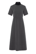 Midi Mock Kneck Dress