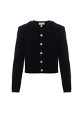 Crochet Knit Short Cardigan