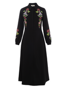 Embroidered Shirt Dress