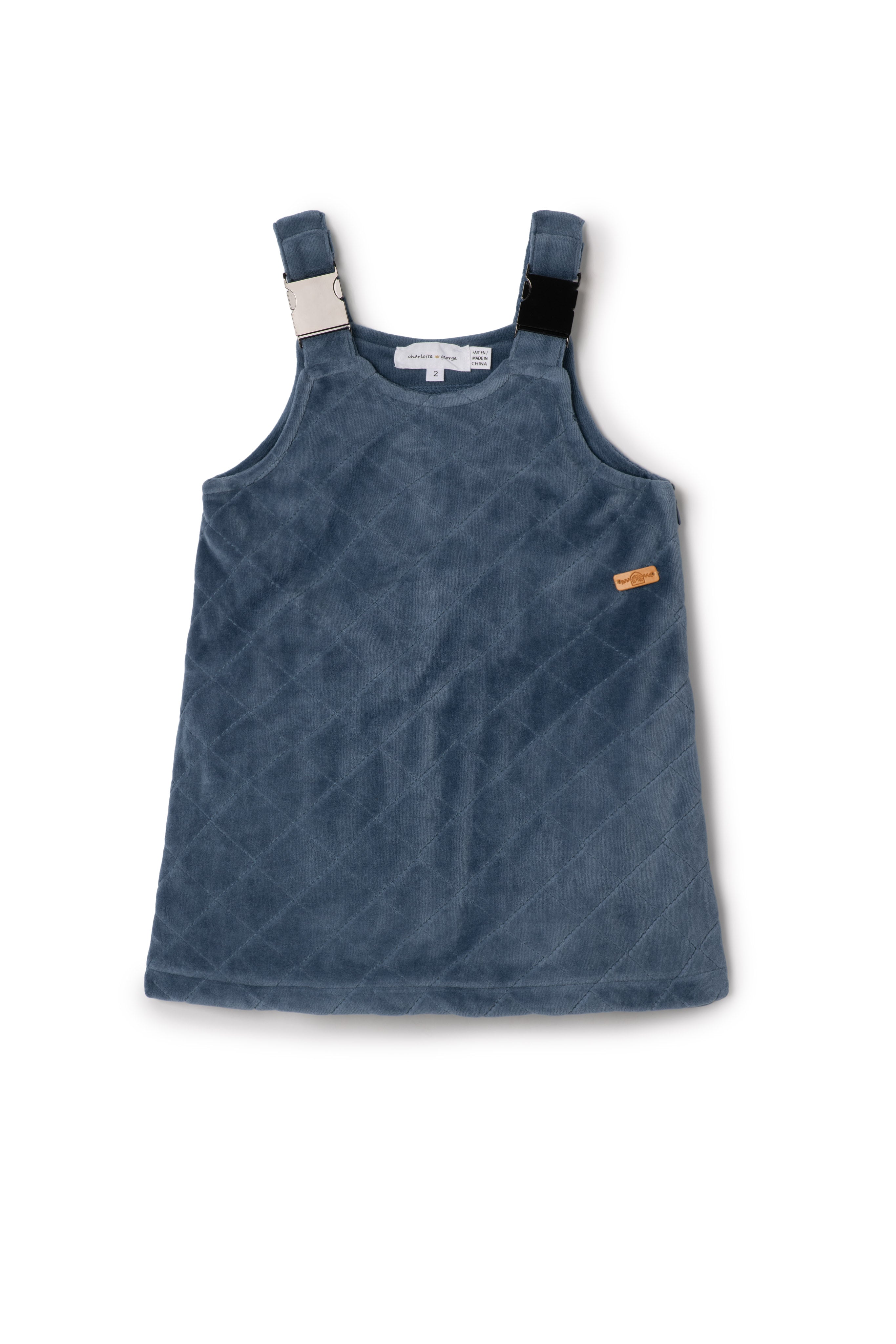 Quilted Velour Jumper