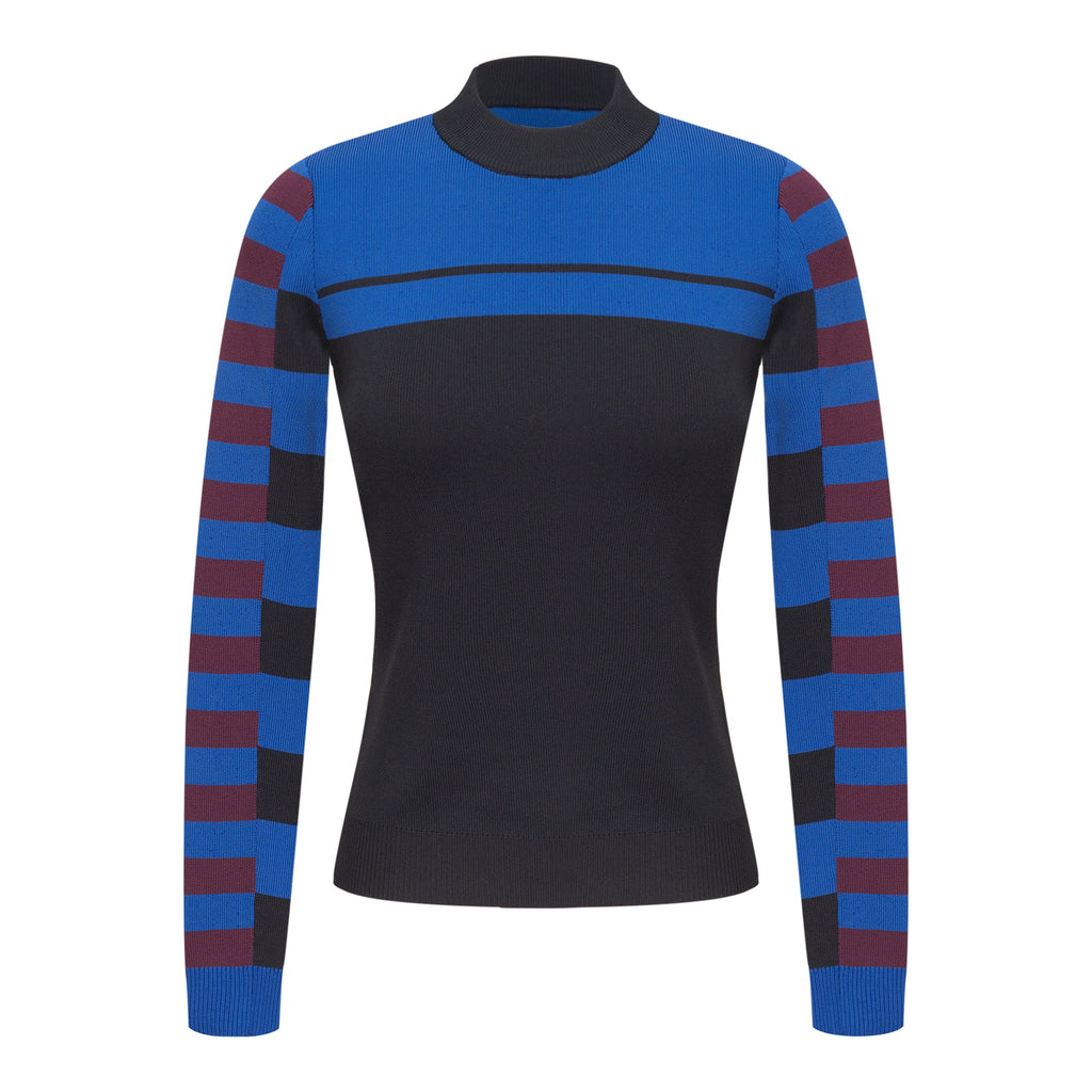 Stripe knit Sweater