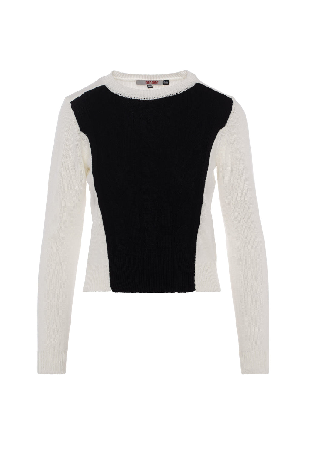 Cable Rib Knit Sweater