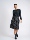 Velour Skirt Set