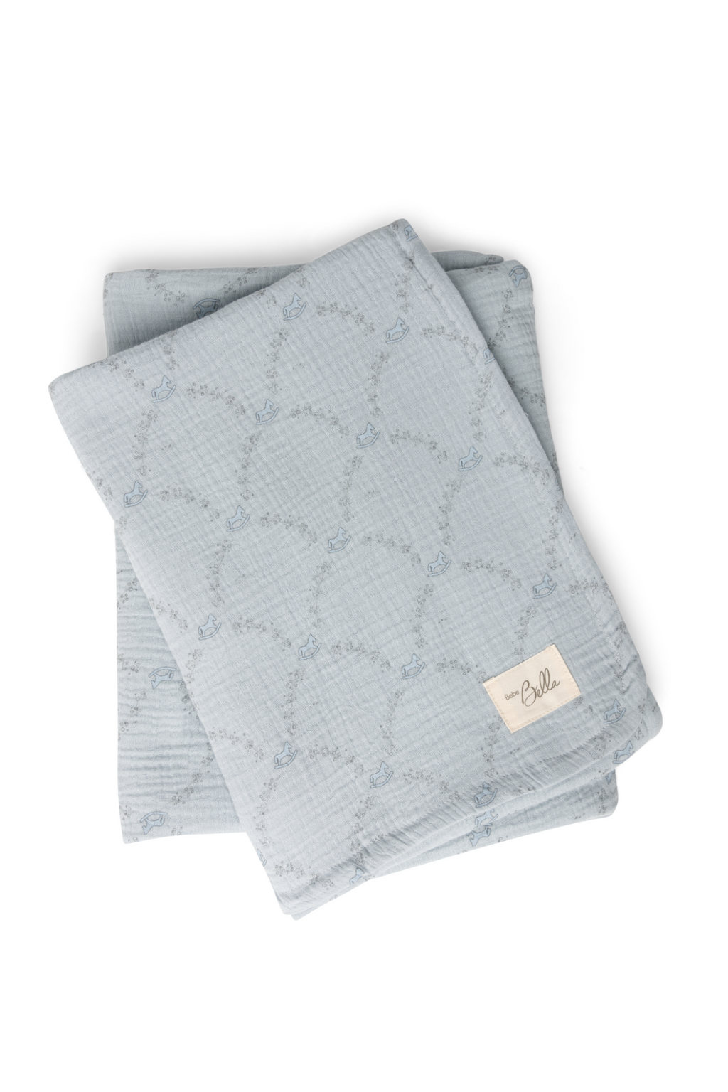 Rocking Horse Print Swaddle