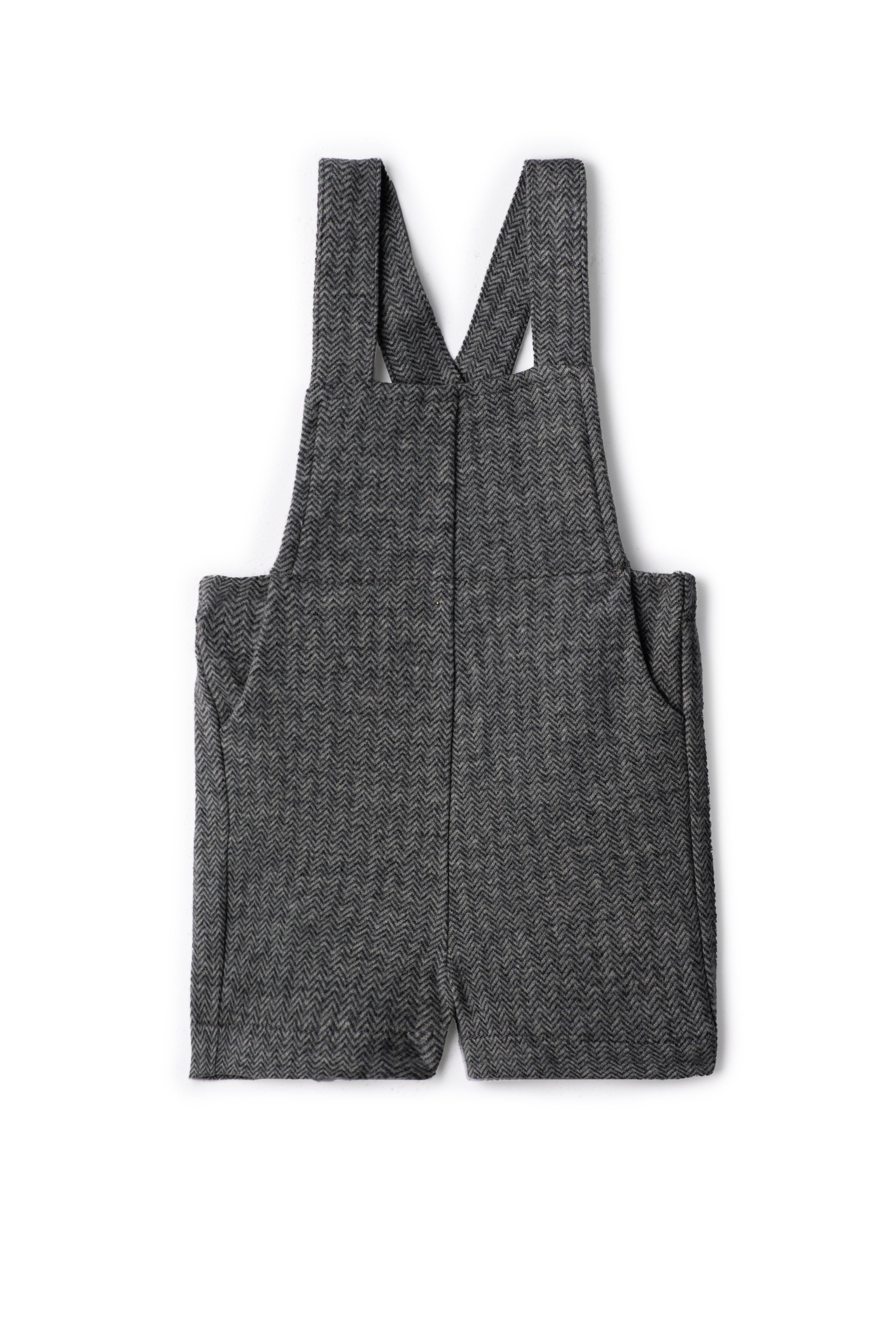 Herringbone Stretch Overalls