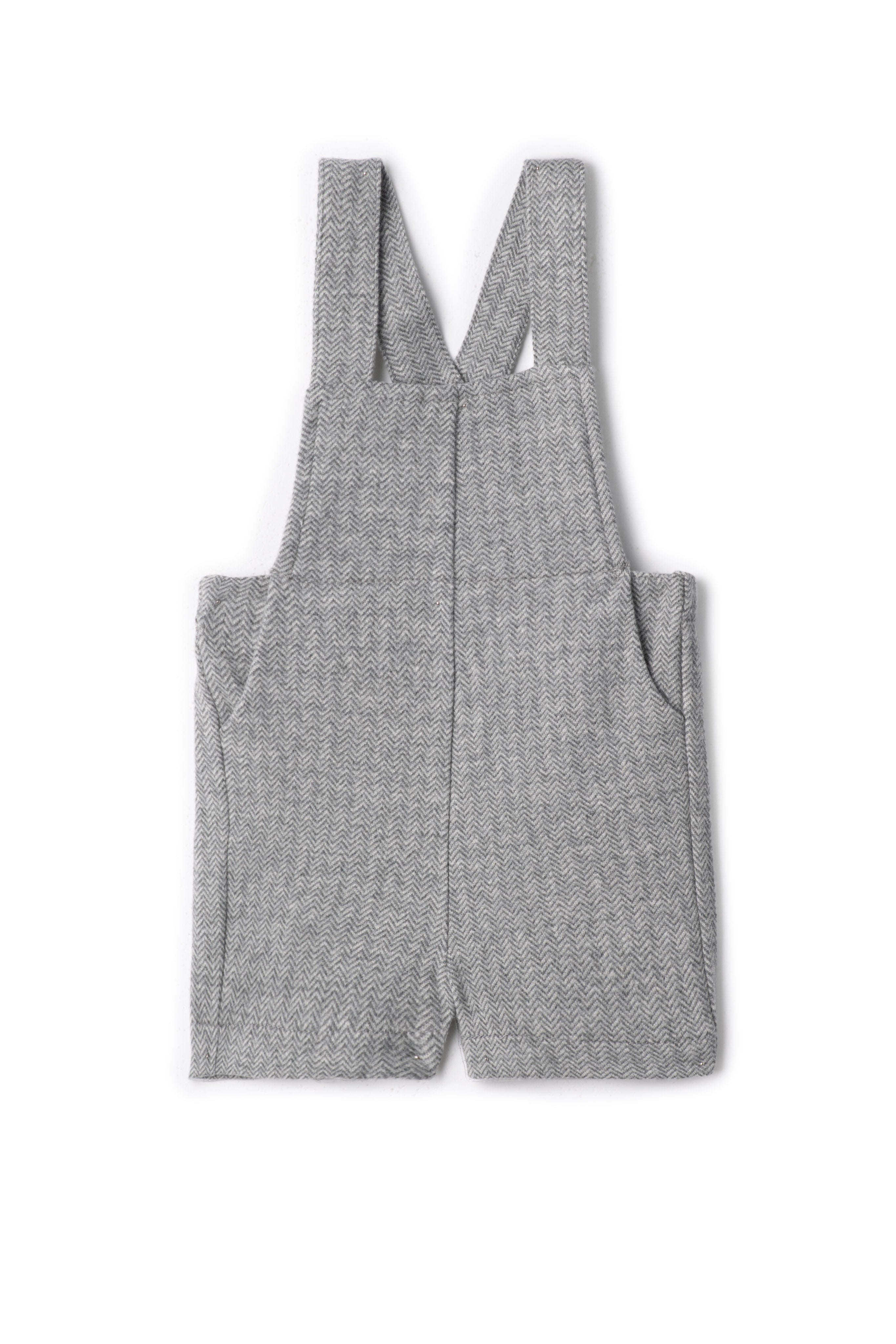 Herringbone Stretch Overalls