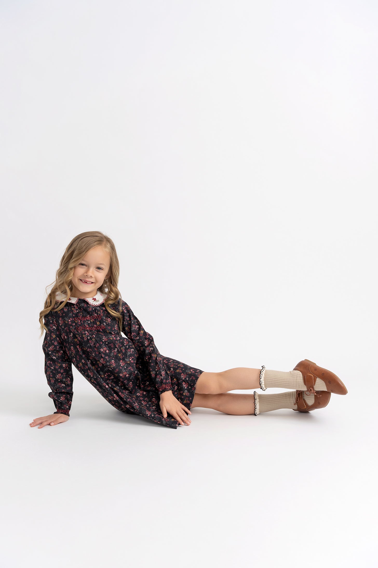 Woven Embroidered Dress