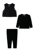 Slinky Velour 3Pc Set