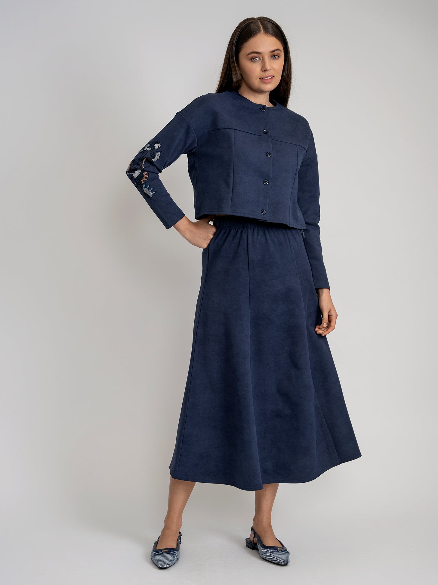 Paneled Skirt