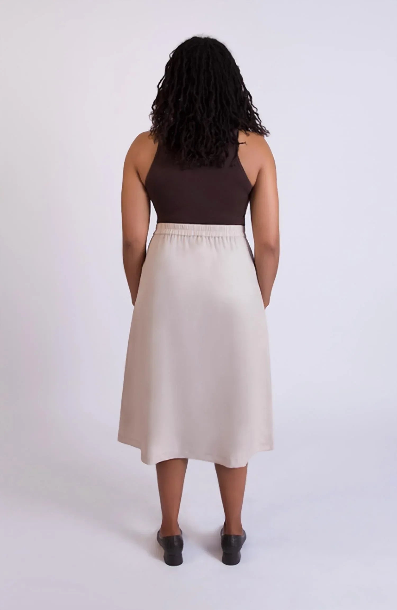 The Wool Midi Skirt