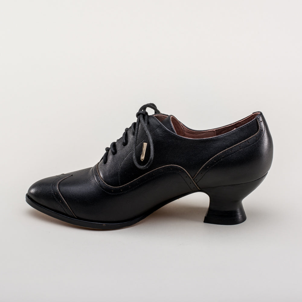 Londoner Edwardian Oxfords (Black)