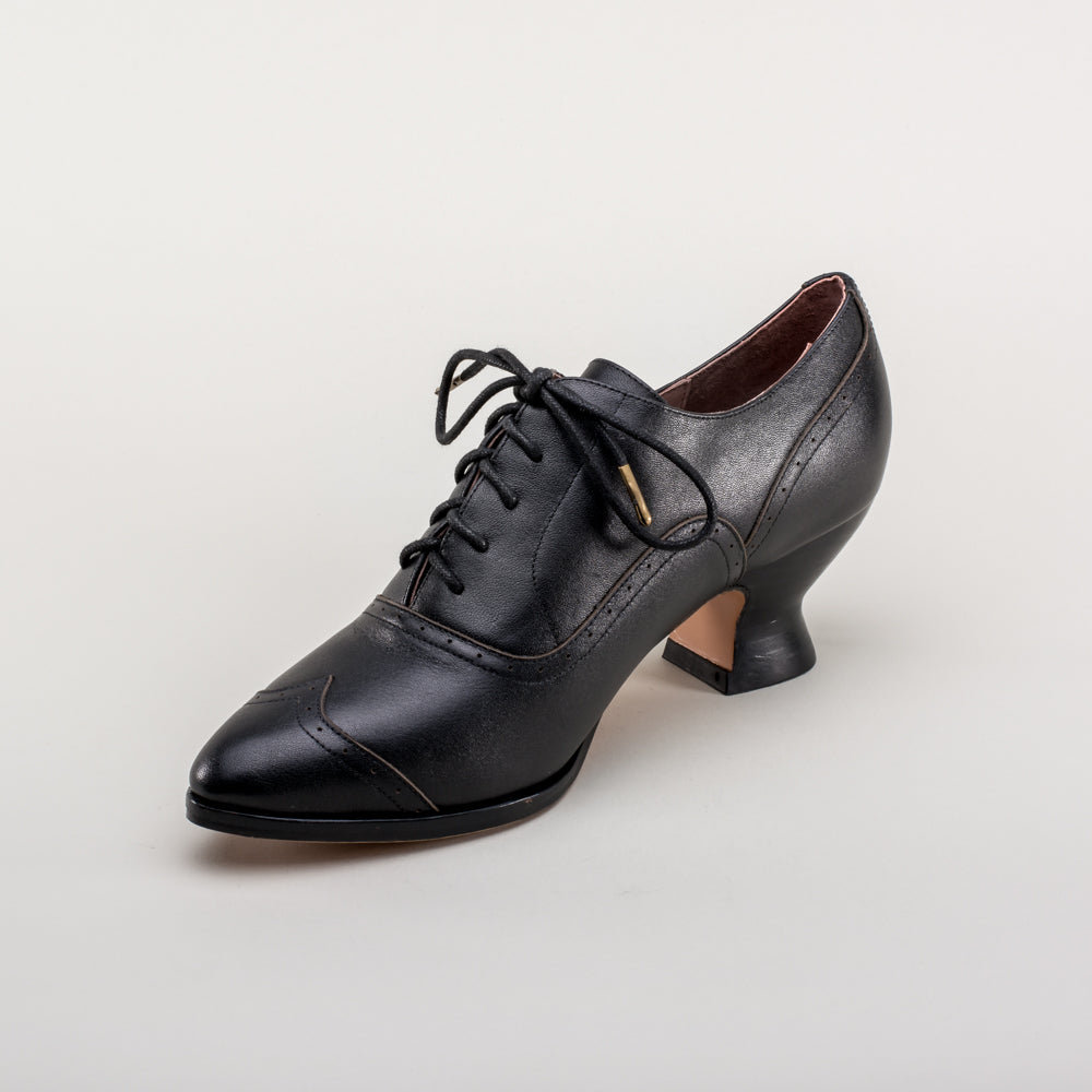 Londoner Edwardian Oxfords (Black)